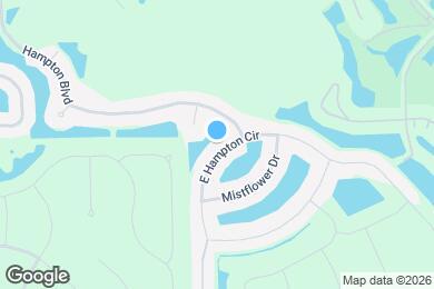 Map image of the property - 3521 E Hampton Cir