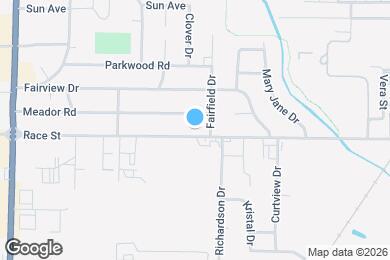 Map image of the property - 3402 Race St