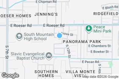 Map image of the property - 1019 E Chambers St