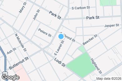 Map image of the property - 733 E Laurel St