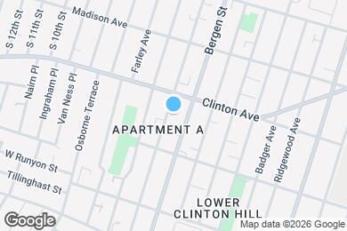 Map image of the property - 152 Chadwick Ave