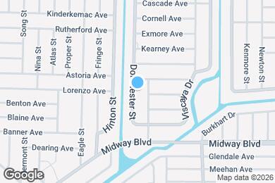 Map image of the property - 1550 Dorchester St