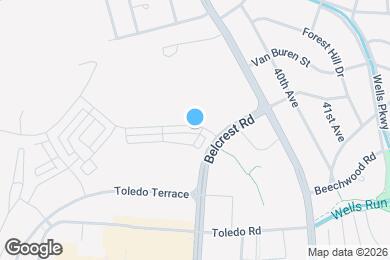 Map image of the property - 3593 Carnaby St