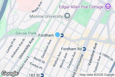 Map image of the property - 2441 Jerome Ave