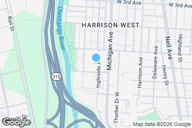 Map image of the property - 953 Ingleside Ave