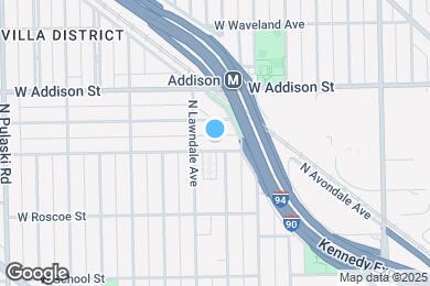 Map image of the property - 3638 W Cornelia Ave