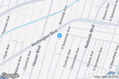 Map image of the property - 2046 Burnside Ave