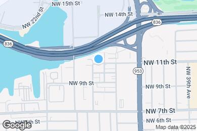 Map image of the property - 4370 NW 11th St