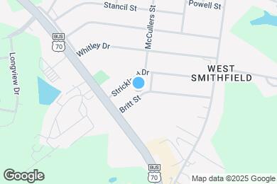 Map image of the property - 204 Britt St