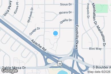 Map image of the property - 4669 Anasazi Ct