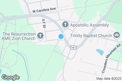 Map image of the property - 305 S Pinchback Ave