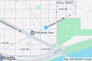 Map image of the property - 1501 G St SE