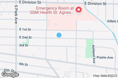 Map image of the property - 368 E 2nd St