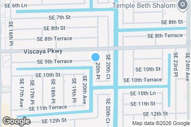 Map image of the property - 2016 SE 9th Terrace