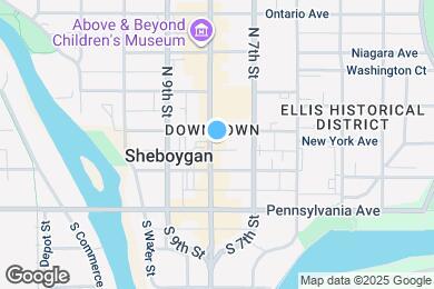 Map image of the property - 619 N 8th St