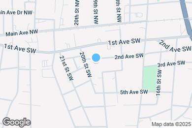 Map image of the property - 1909 2nd Ave SW