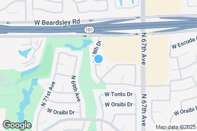 Map image of the property - 19841 N 68th Dr