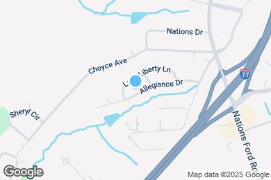 Map image of the property - 1228 Allegiance Dr