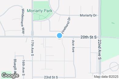 Map image of the property - 1818 20th St S