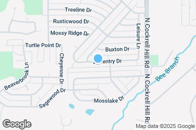 Map image of the property - 1412 Daventry Dr