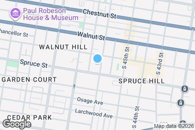 Map image of the property - 266 S 46th St