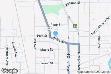 Map image of the property - 206 Pike St