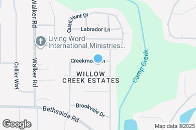 Map image of the property - 6740 Creekmoor Ln