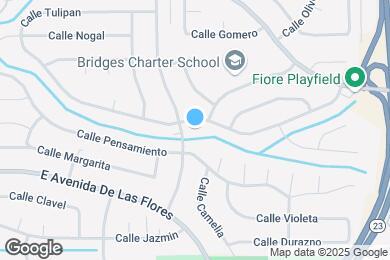 Map image of the property - 1224 Calle Tulipan