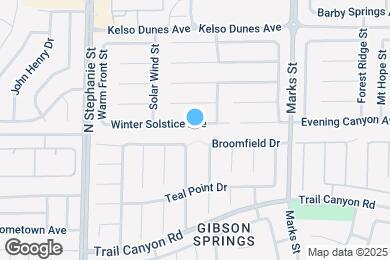 Map image of the property - 1319 Winter Solstice Ave