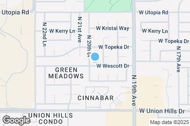 Map image of the property - 2016 W Wescott Dr