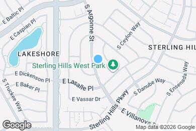 Map image of the property - 2516 S Argonne St