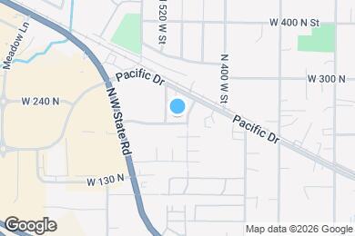 Map image of the property - 203 N 450 W