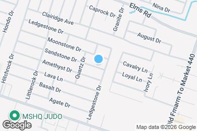 Map image of the property - 1805 Sandstone Dr