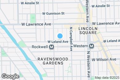 Map image of the property - 2540 W Leland Ave