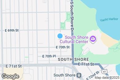 Map image of the property - 6930 S Oglesby Ave