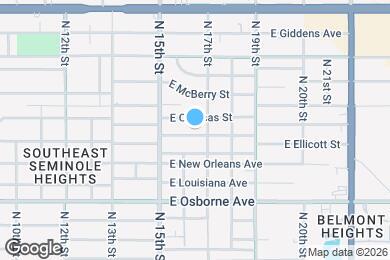 Map image of the property - 1518 E Ellicott St