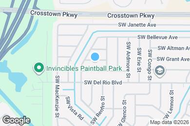 Map image of the property - 2056 SW Grant Ave