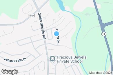 Map image of the property - 101 Calcite Dr