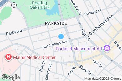 Map image of the property - 497 Cumberland Ave