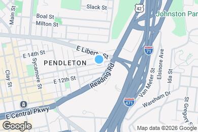 Map image of the property - 541 E 13th St