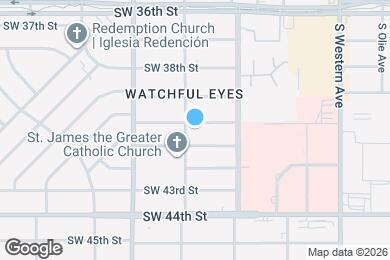 Map image of the property - 1132 SW 40th St