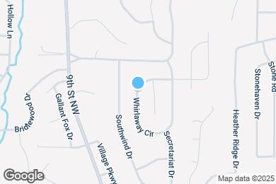 Map image of the property - 1312 Whirlaway Cir