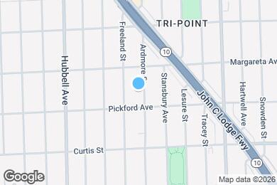 Map image of the property - 18445 Ardmore St