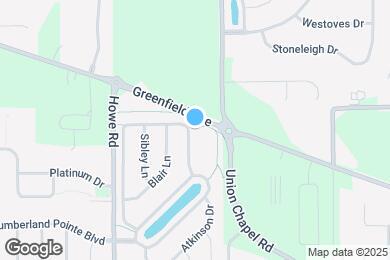 Map image of the property - 15554 Landsbrook Run E