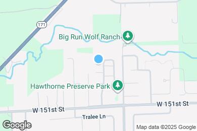 Map image of the property - 14956 S Preserve Dr