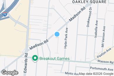 Map image of the property - 3769 Andrew Ave