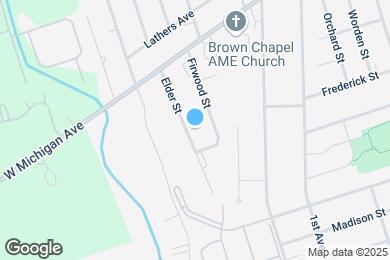 Map image of the property - 393 Elder St