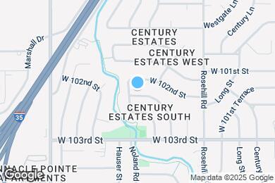 Map image of the property - 13032 W 102nd Terrace