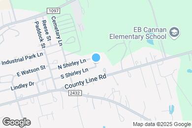 Map image of the property - 93 S Shirley Ln