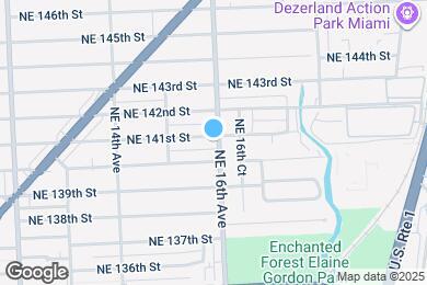 Map image of the property - 1590 NE 141st St